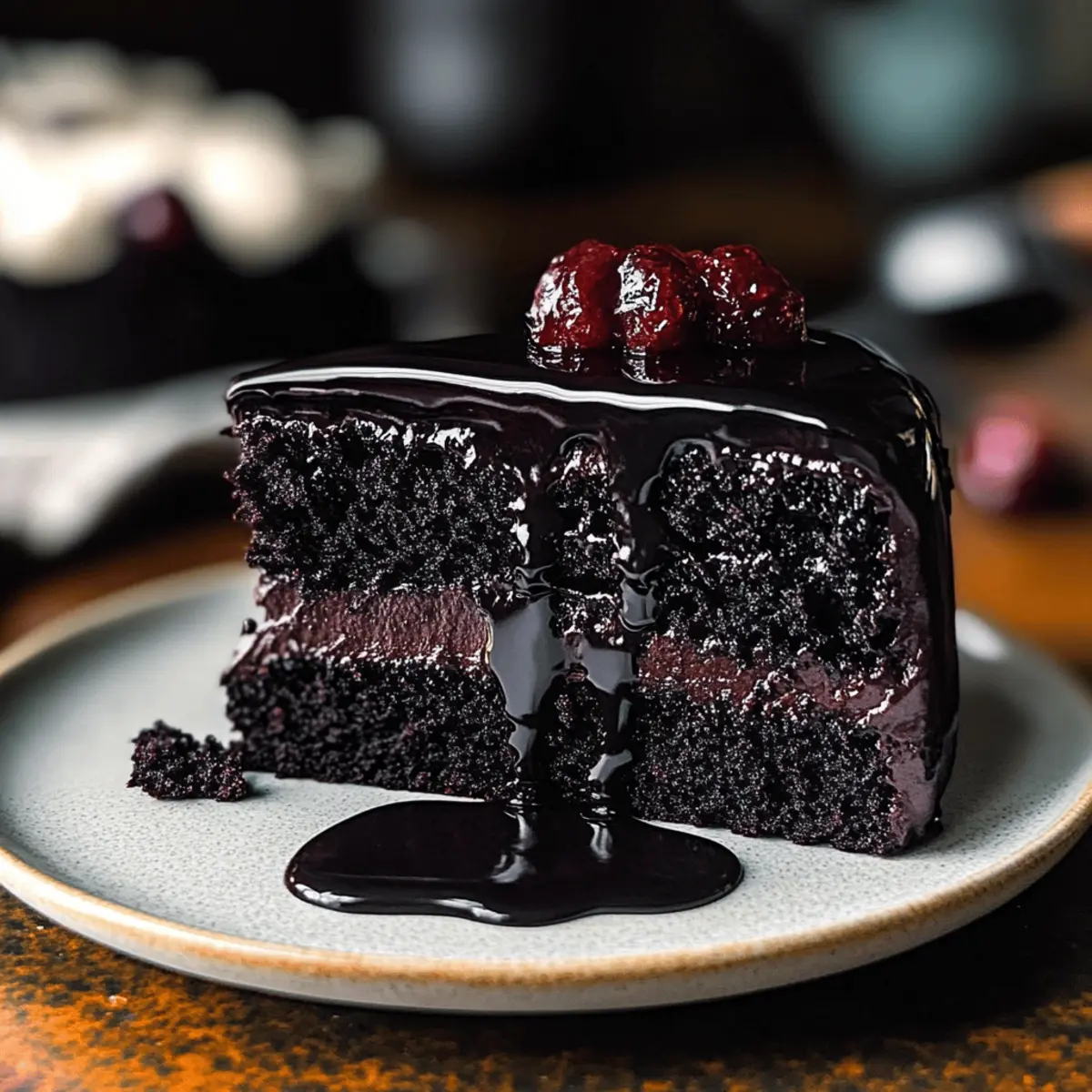 Spooky Black Velvet Halloween Cake that Impresses Every Guest