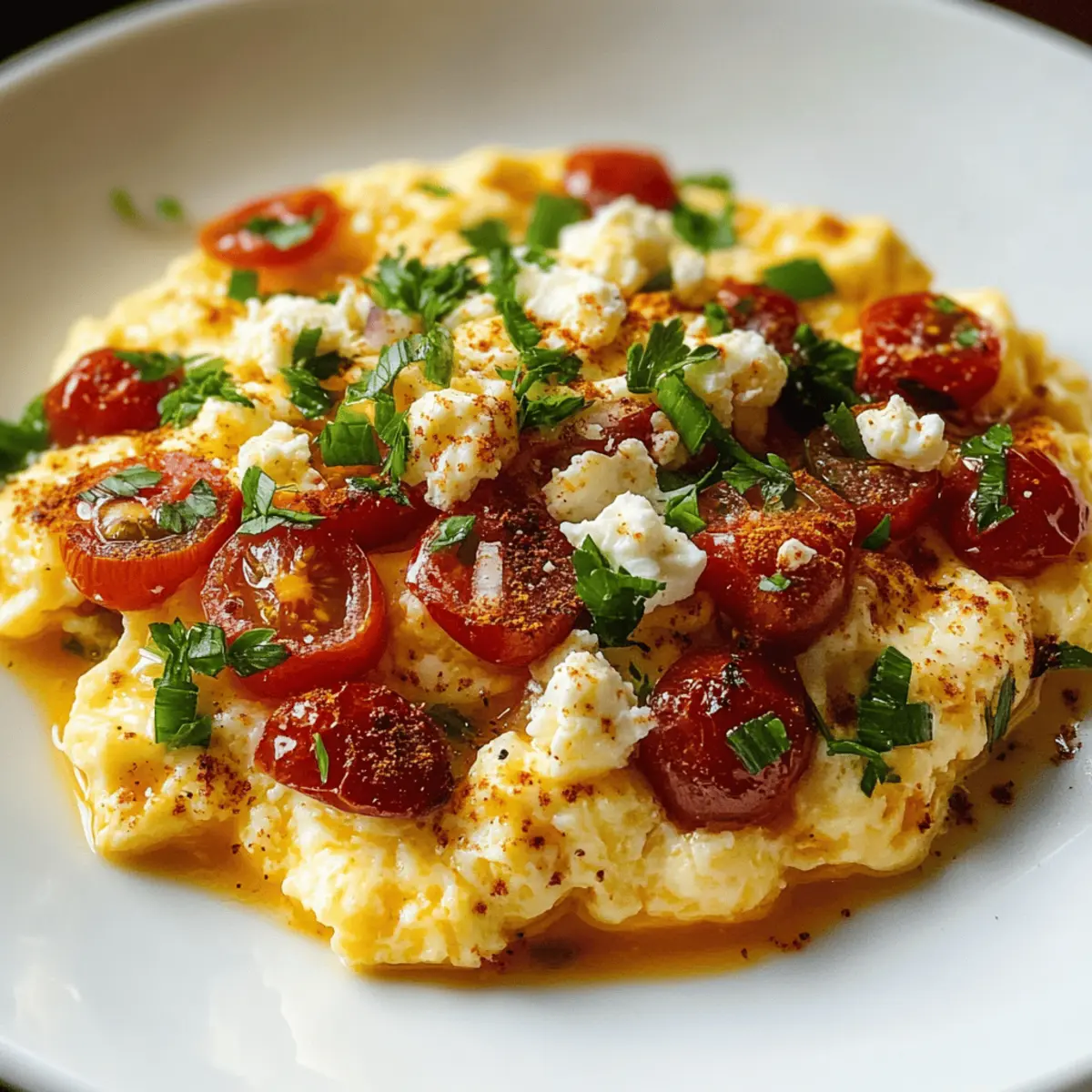 Healthy Mediterranean Scrambled Eggs for a Vibrant Morning Boost