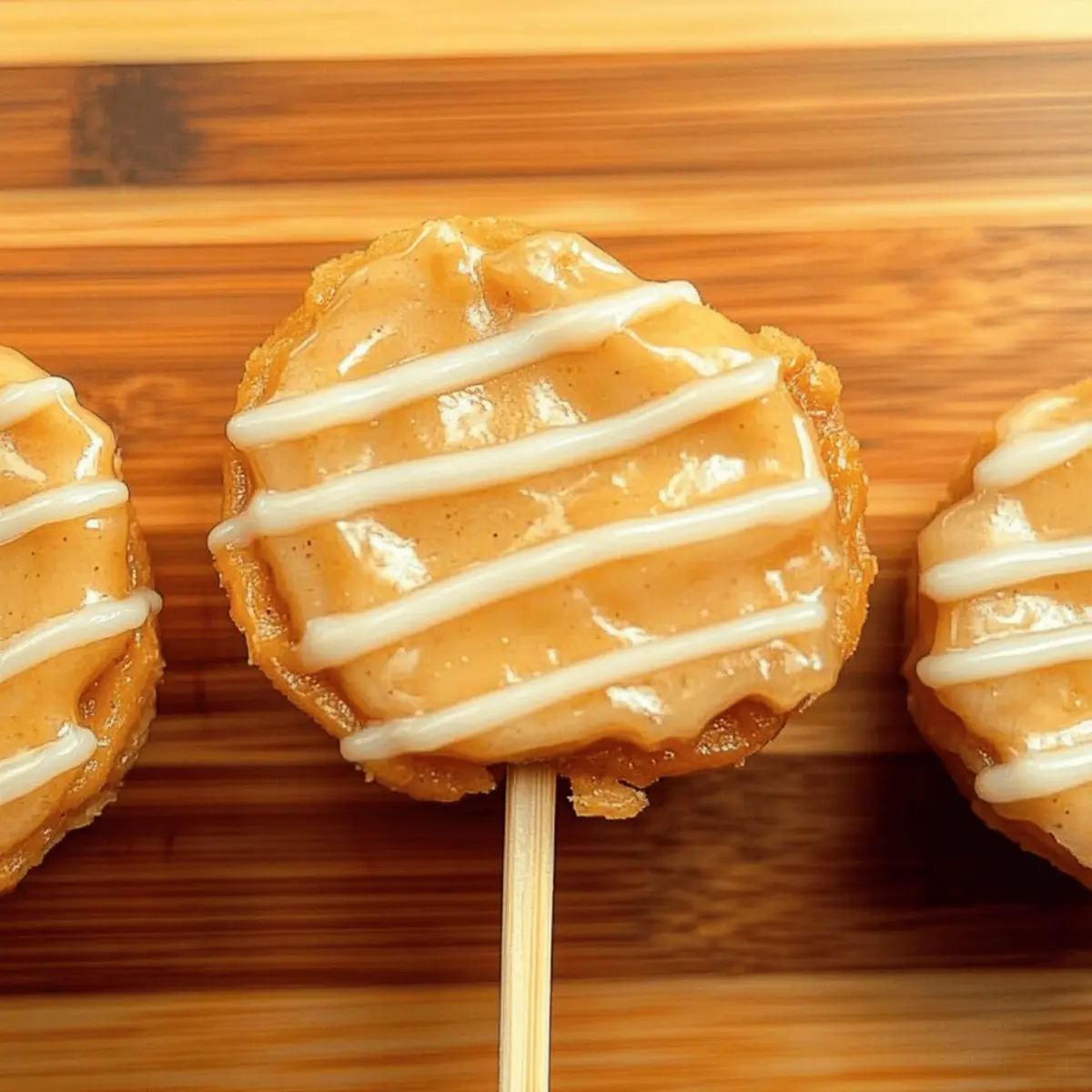Mini Pumpkin Pie Pops That Will Steal Your Heart