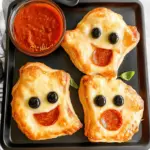 Puff Pastry Pizza Ghost