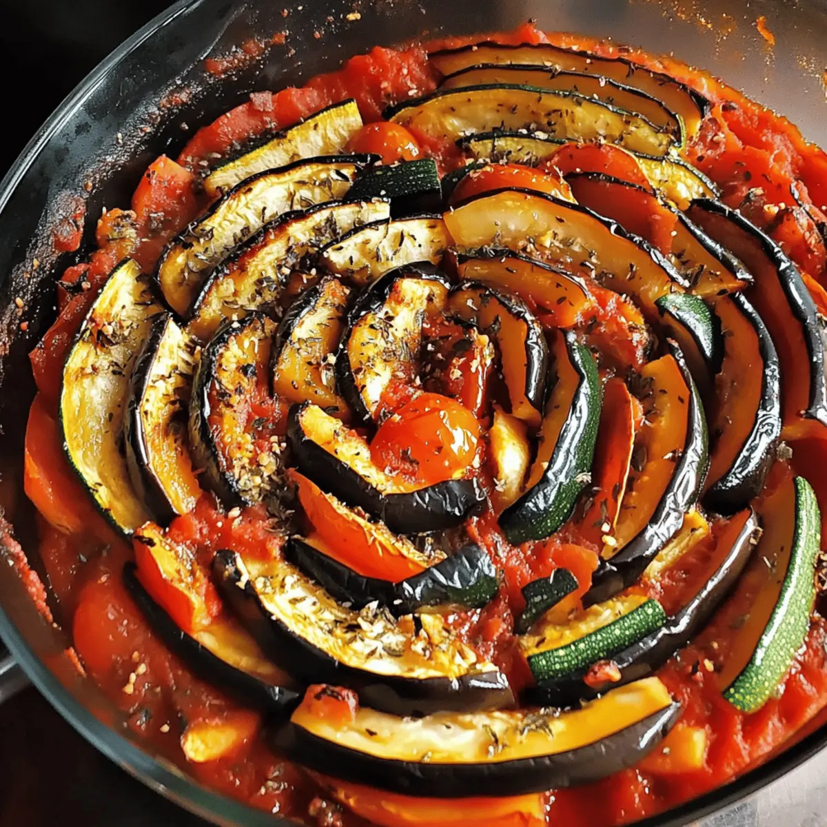 Oven-Roasted Ratatouille: A Colorful Feast for Your Senses