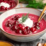 Hungarian Cold Cherry Soup