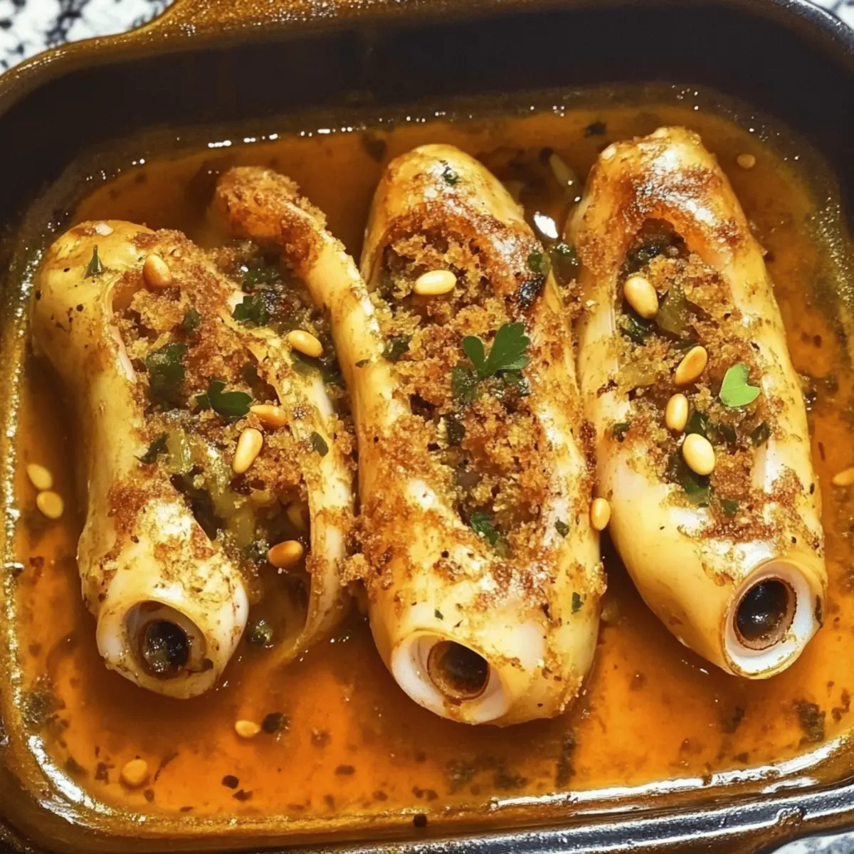 Crispy Stuffed Calamari: A Flavorful Mediterranean Masterpiece