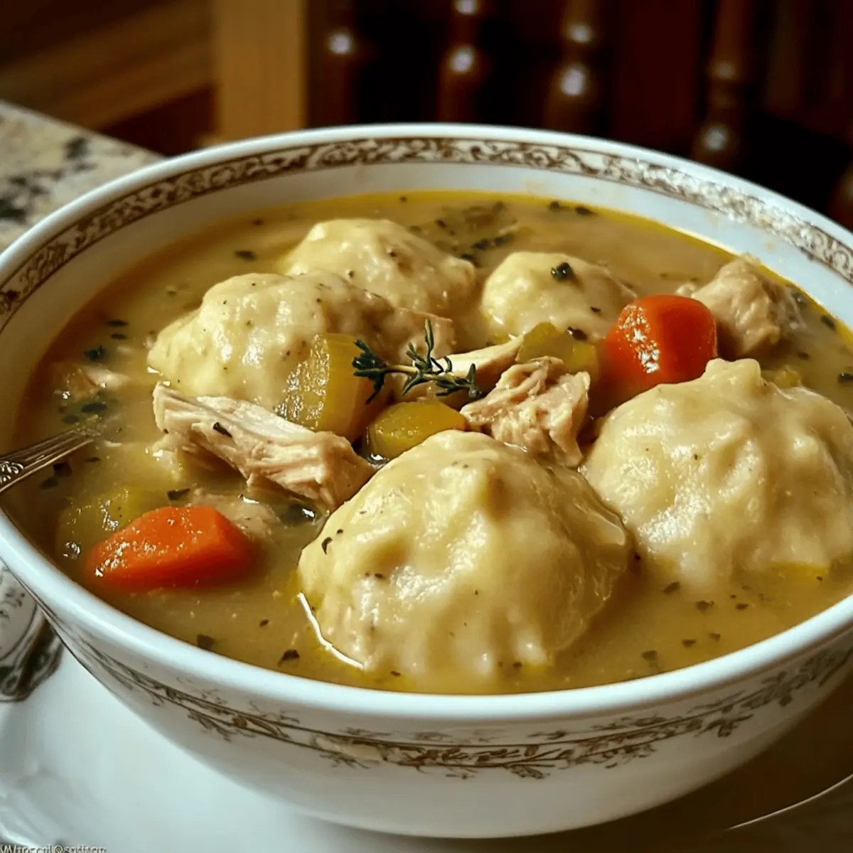 Comforting Roast Turkey & Herbed Dumpling Stew Recipe