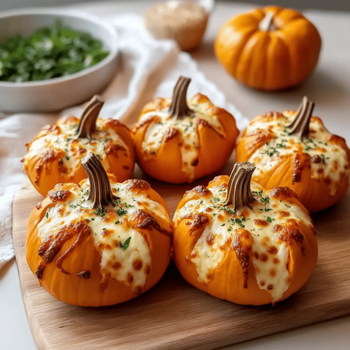 Delicious Pizza-Stuffed Pumpkins for Halloween Fun