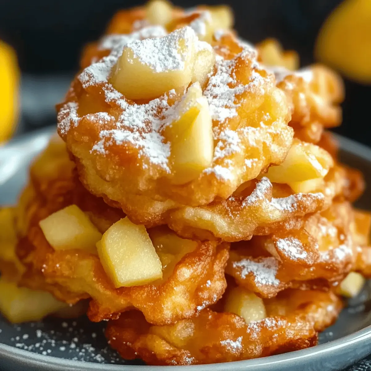 Crispy Air Fryer Apple Fritters for a Cozy Fall Treat