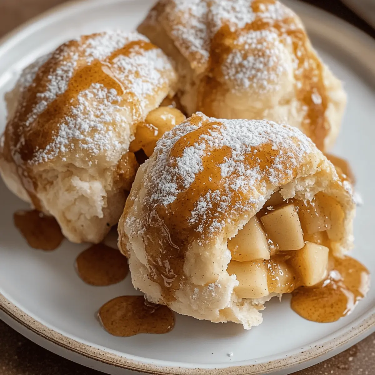 Deliciously Warm Apple Pie Bombs for Cozy Evenings