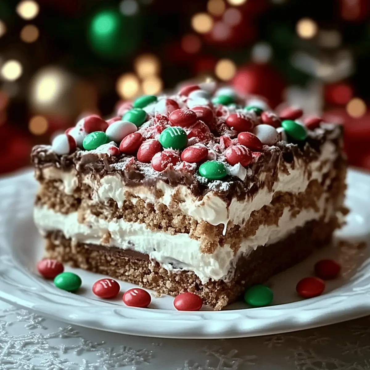Creamy Christmas Cookie Lasagna: A Festive No-Bake Treat