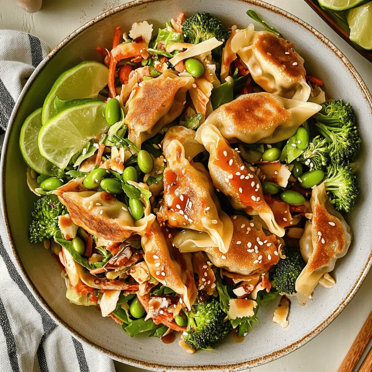 Dumpling Salad: Fresh, Flavorful, and Ready in 15 Minutes