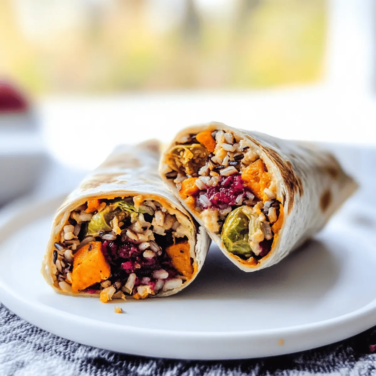 Fall Inspired Burrito Wraps Bursting with Flavor and Warmth