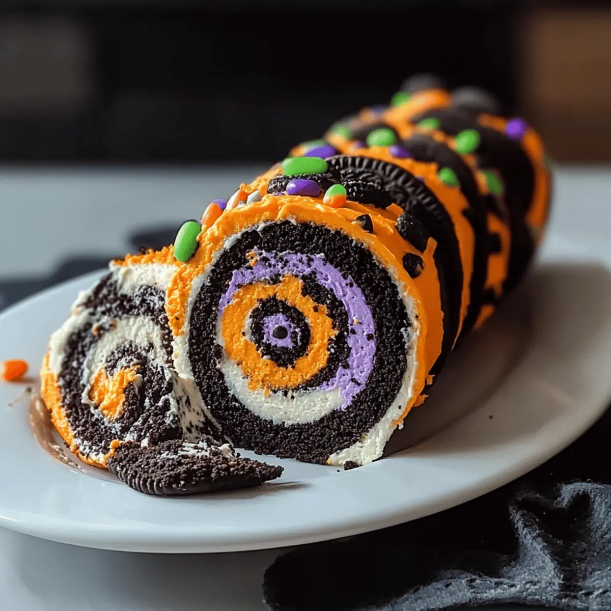 Irresistibly Spooky Halloween Oreo Roll Everyone Will Love