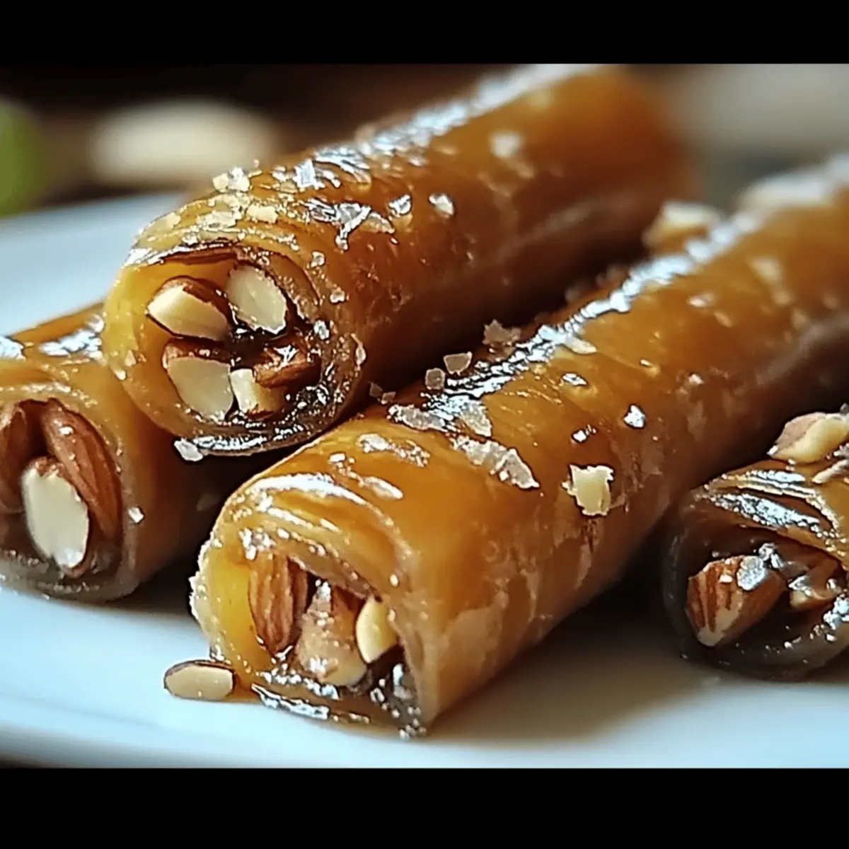 Honey and Almond Cigars: A crispy, sweet delight for all
