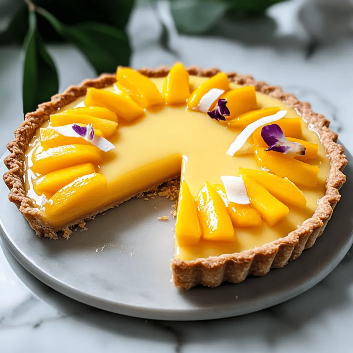 Irresistible Mango Curd Tart Recipe for a Tropical Escape