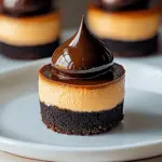 Mini Chocolate Cheesecake Bites