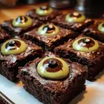 Monster Eye Brownie Bites