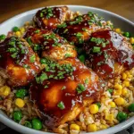 One-Pan Bold Honey BBQ Chicken Rice