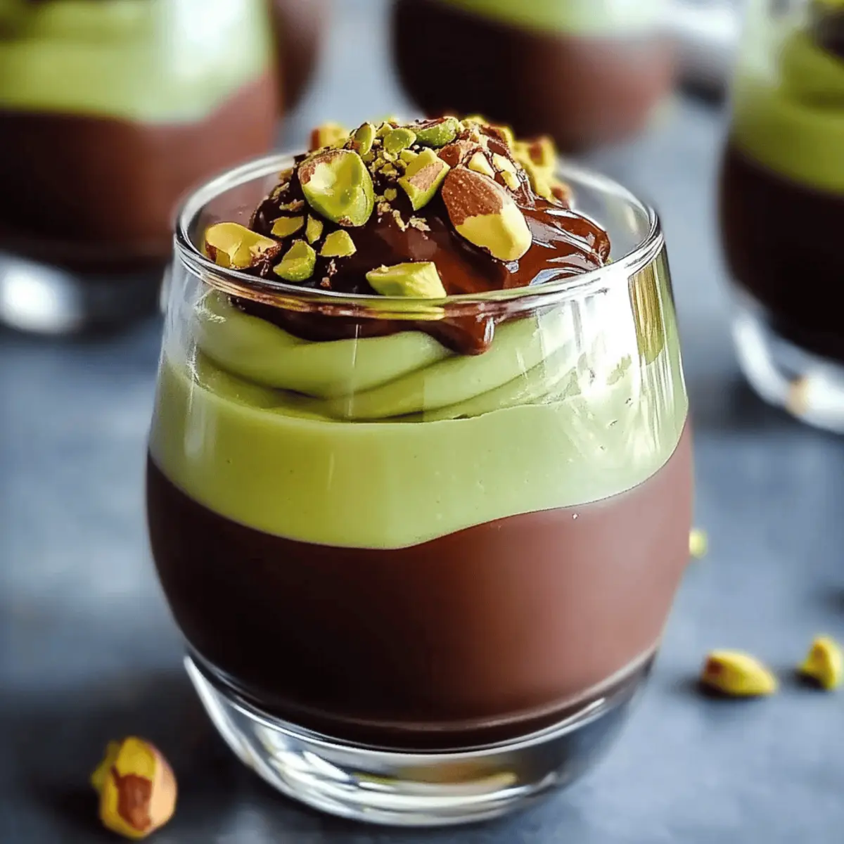 Pistachio Mousse with Chocolate Ganache: A Decadent Delight