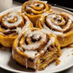 Pumpkin Chai Cinnamon Rolls