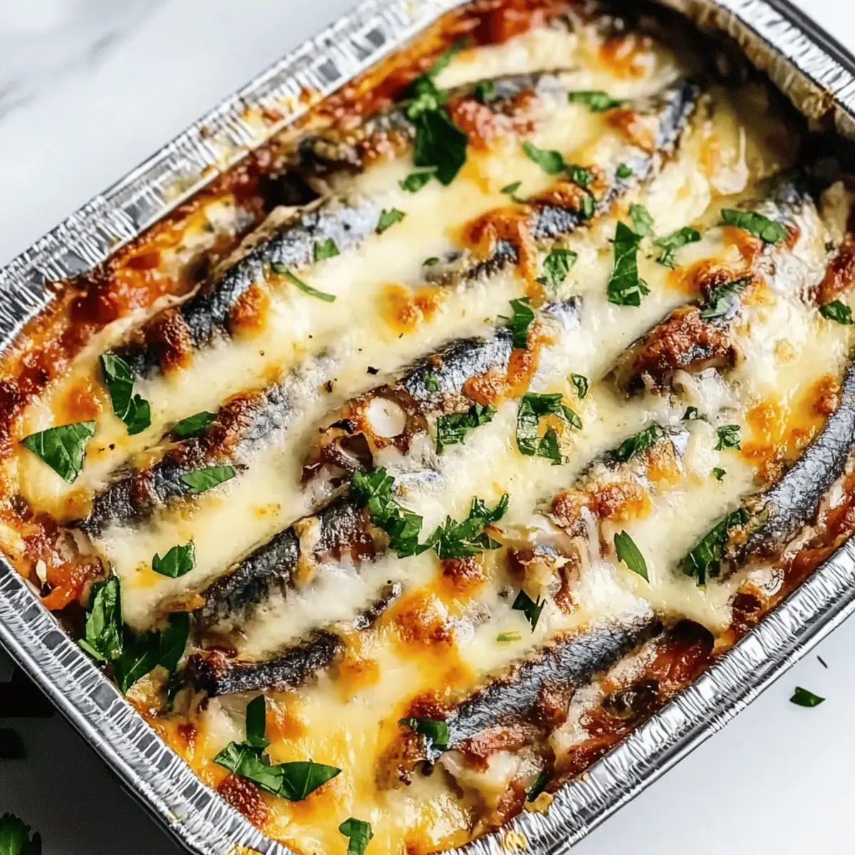 Sardine Margarita Bake: Quick and Cheesy Mediterranean Comfort
