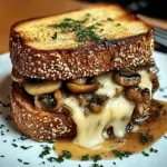 Swiss Mushroom Melt Sandwich
