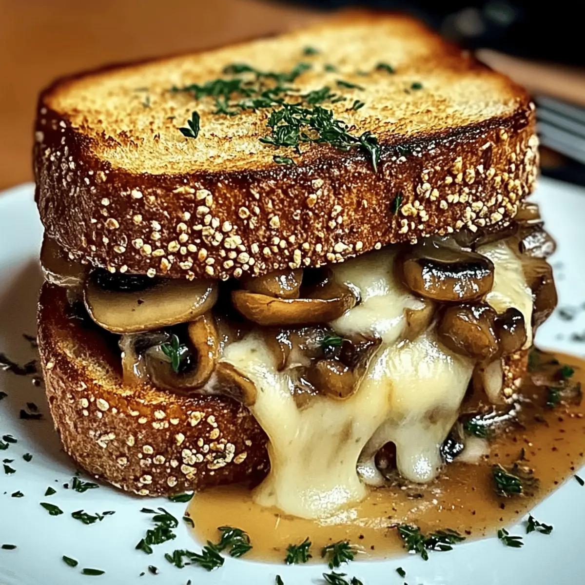 Irresistible Swiss Mushroom Melt Sandwich You’ll Crave Daily