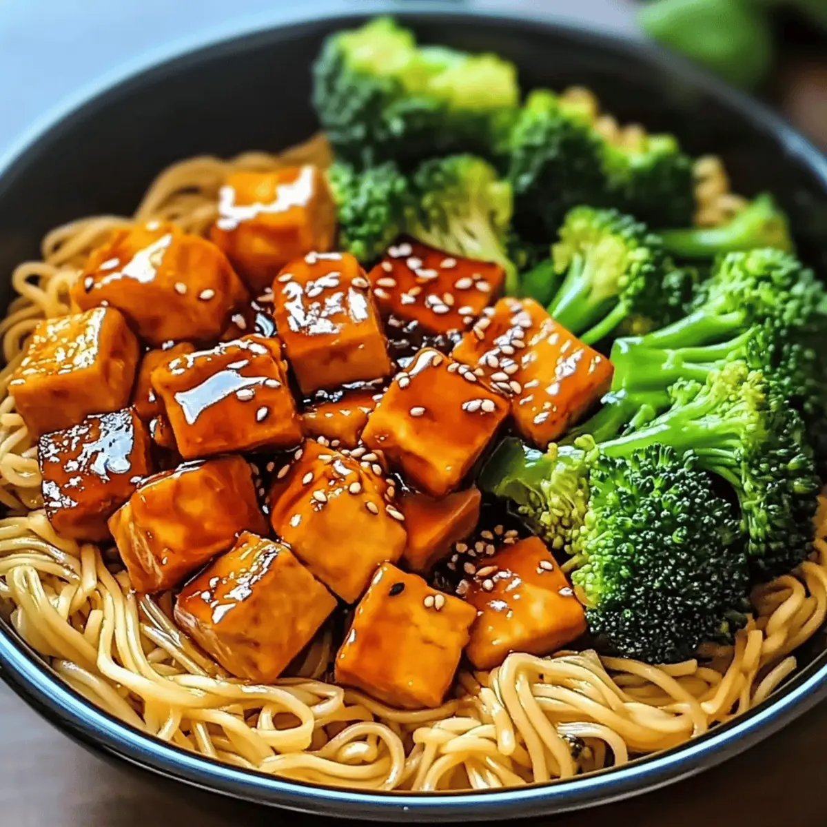 Delicious Vegan Teriyaki Noodle Bowl Ready in 20 Minutes