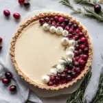 White Chocolate Cranberry Tart