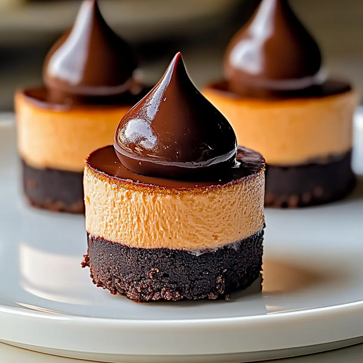 Mini Chocolate Cheesecake Bites for Irresistible Indulgence
