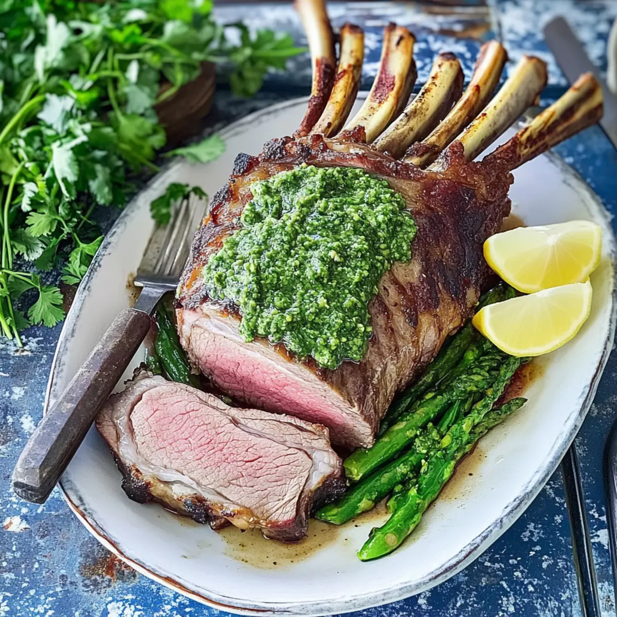 Savory Beef Rib Roast with Chimichurri for Memorable Feasts
