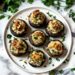 Best Christmas Stuffed Mushrooms