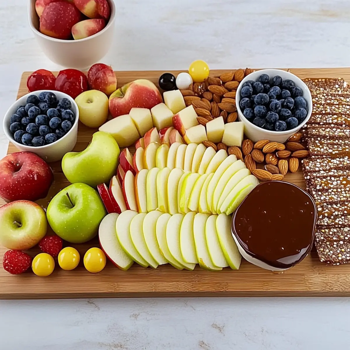 Irresistible Caramel Apple Charcuterie Board for Cozy Gatherings