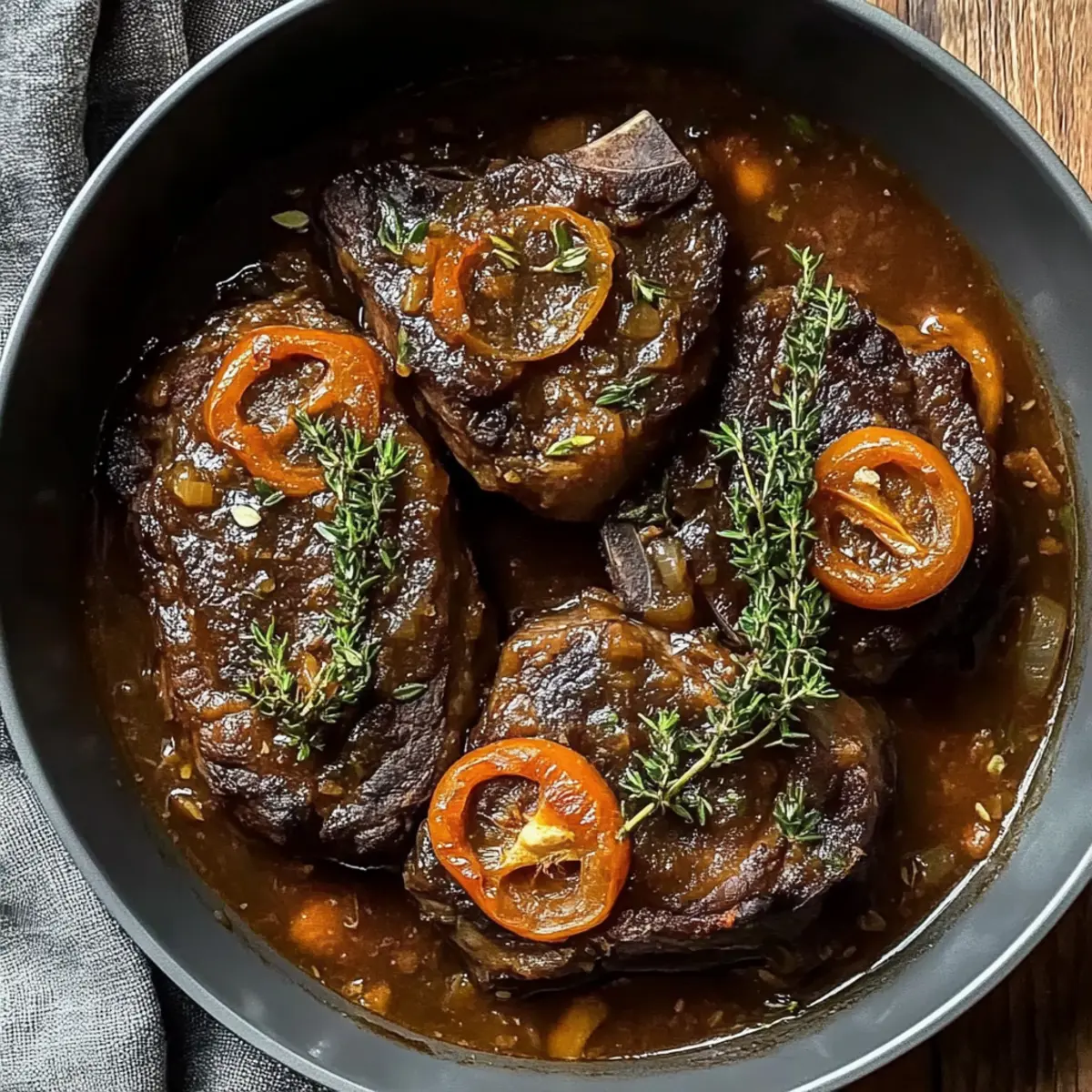 Beef Osso Bucco: Succulent Italian Comfort in Every Bite