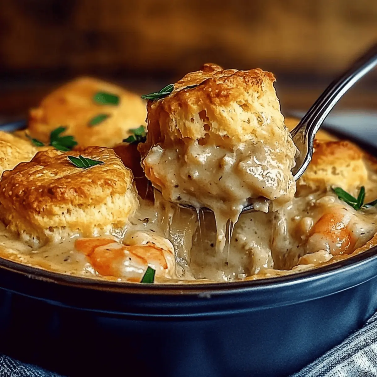 Cheddar Bay Biscuit Seafood Pot Pie: Comfort in Every Bite