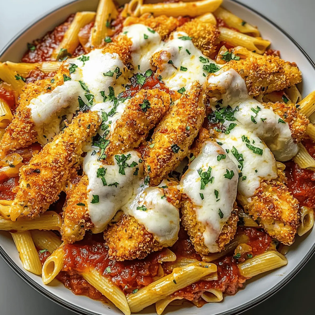 Chicken Parm Pasta: A Cozy, Flavor-Packed Delight