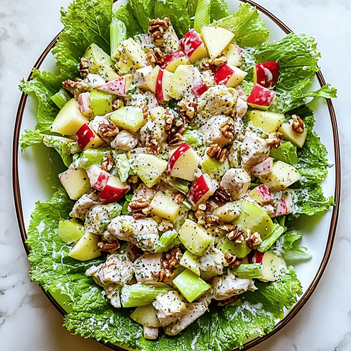 Delicious Chicken Waldorf Salad for a High-Protein Boost