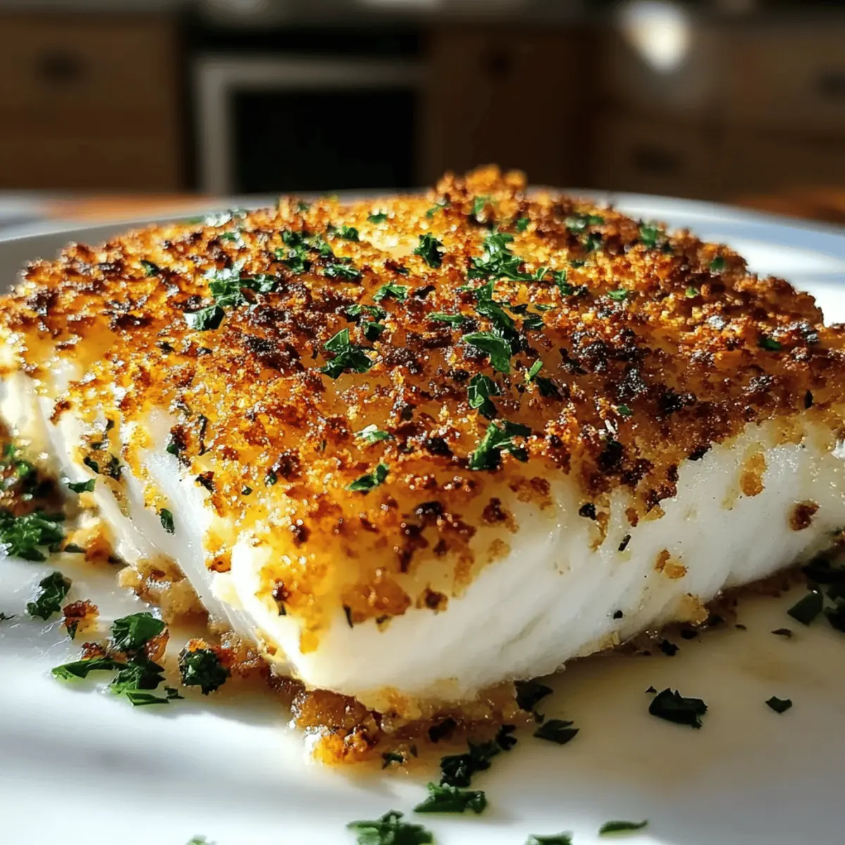 Garlic Parmesan Crusted Halibut for Easy Gourmet Nights