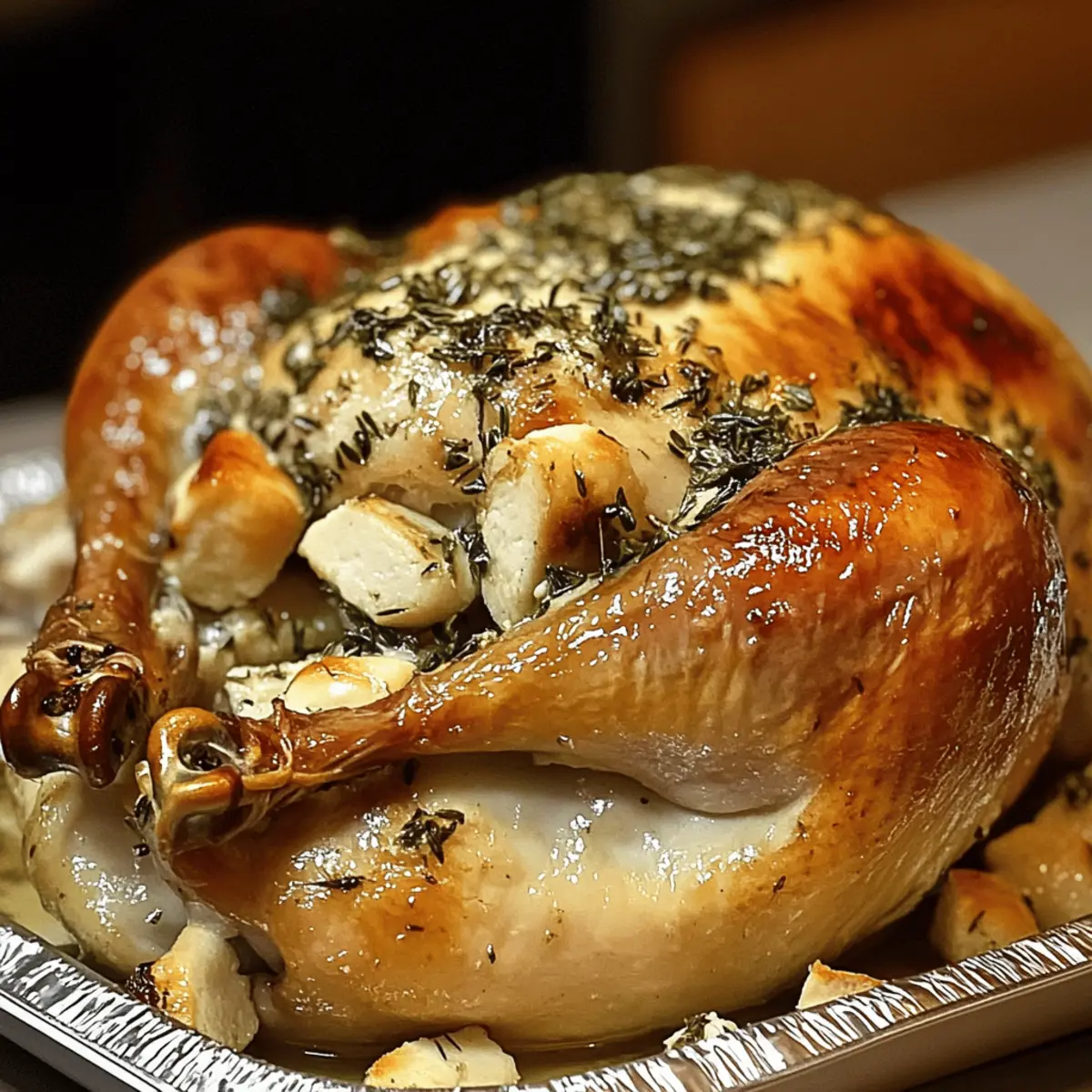 Savory Juicy Herb Butter Roast Turkey for Happy Gatherings