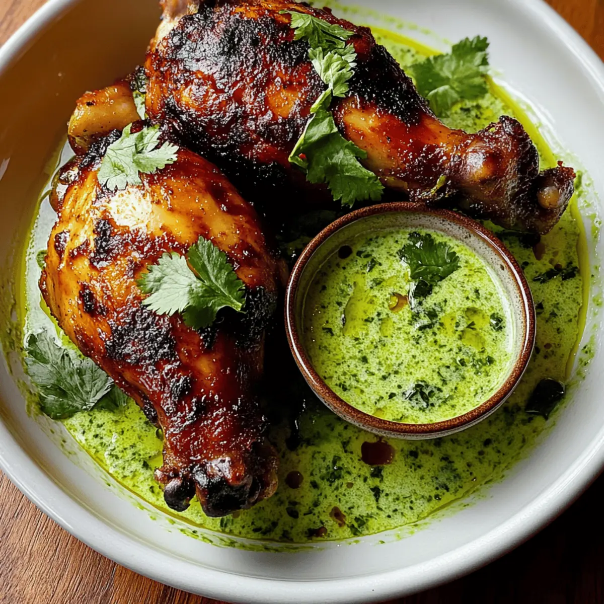 Peruvian Chicken with Creamy Green Sauce for Flavorful Dinners