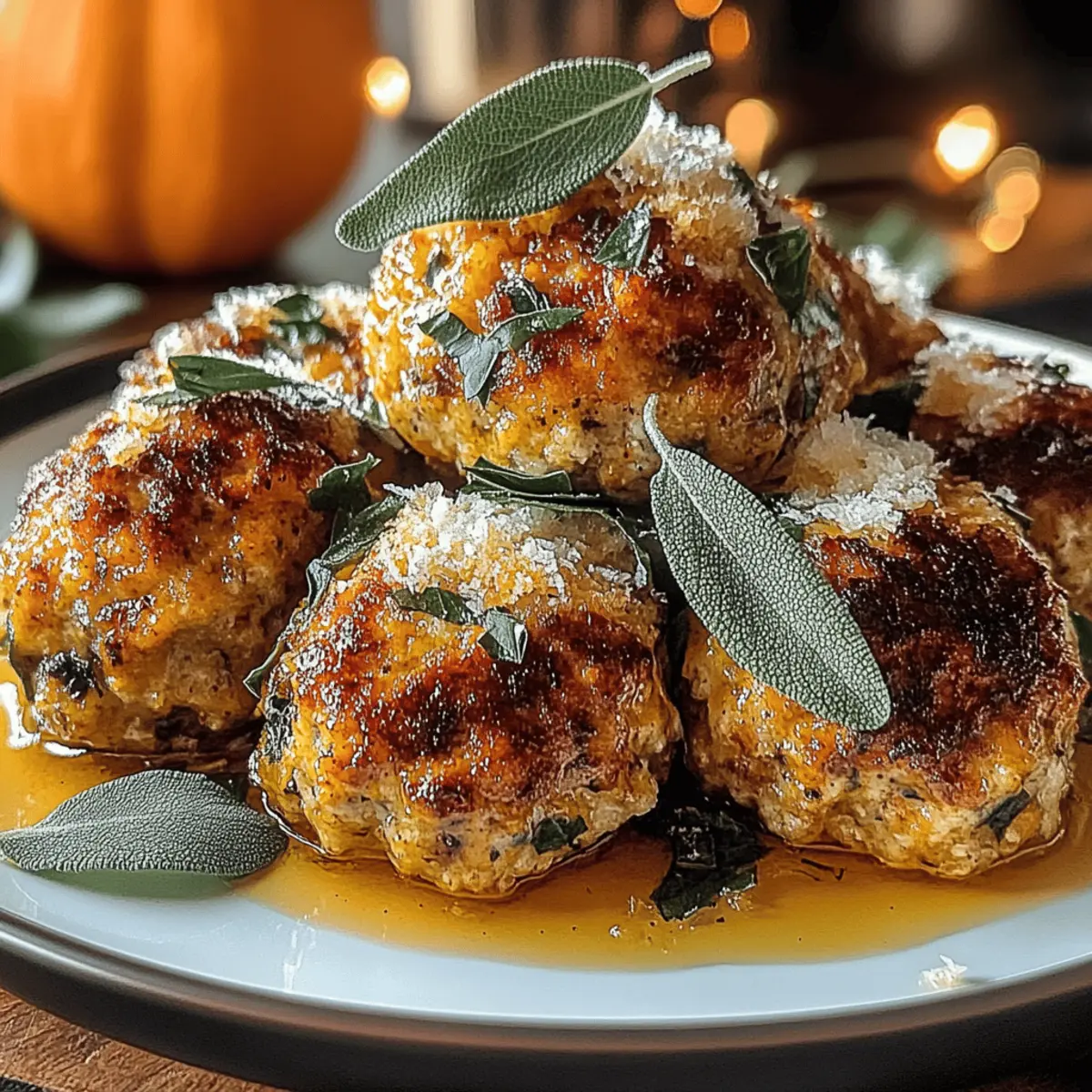 Cozy Up with Pumpkin Sage Turkey Meatballs Tonight