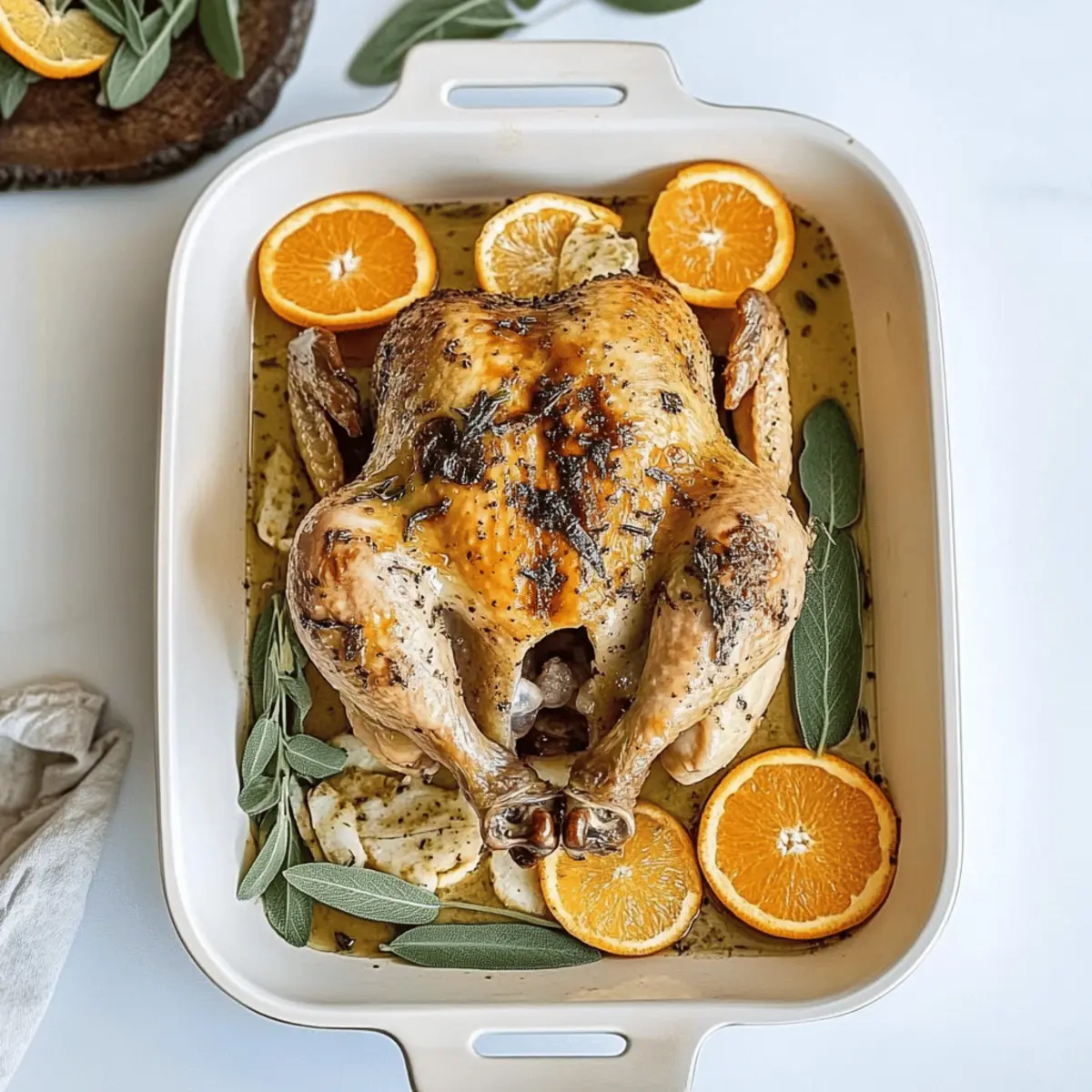 Savor the Flavor with Sage Orange Christmas Chicken