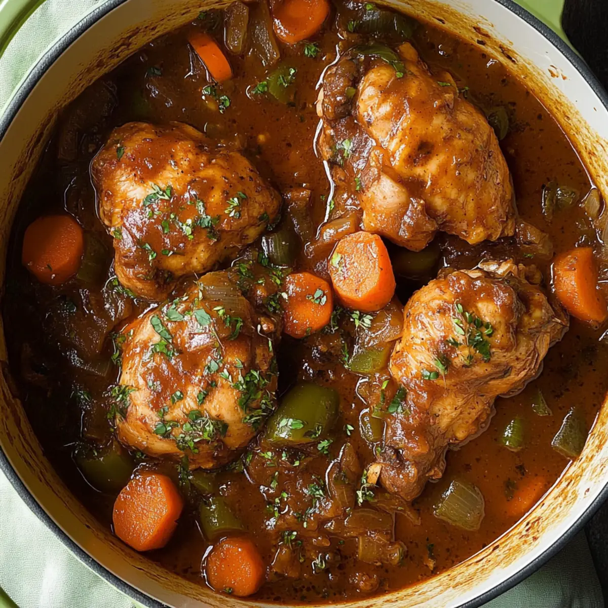 Savory Brown Stew Chicken: A Taste of Home Comfort
