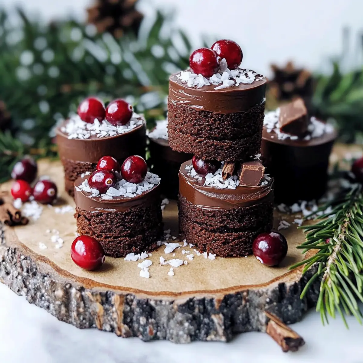 Decadent Chocolate Gingerbread Mini Cakes Your Holiday Treat