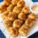 Breaded Dijon Chicken Skewers