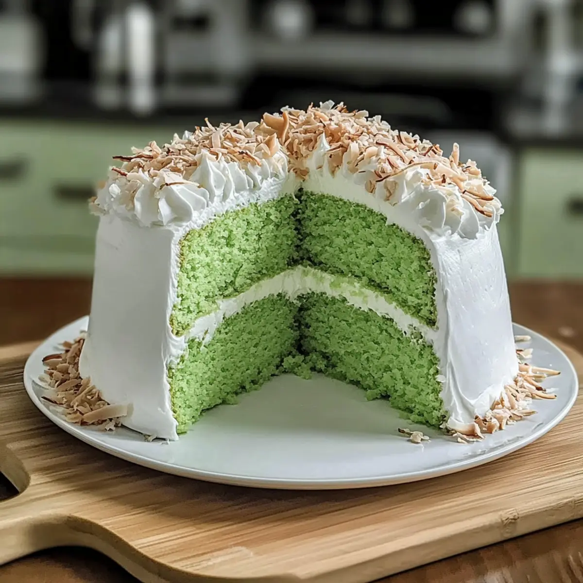 Decadent Pandan Coconut Cake That Will Impress Every Guest
