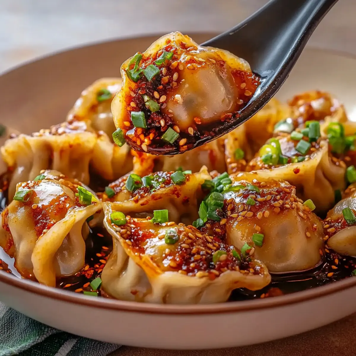 Spicy Garlic Chili Oil Dumplings That Will Blow Your Mind