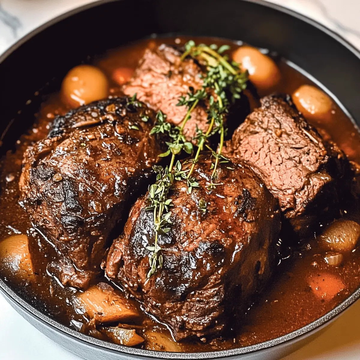 Apple Cider Braised Beef Roast Recipe for Cozy Family Dinners