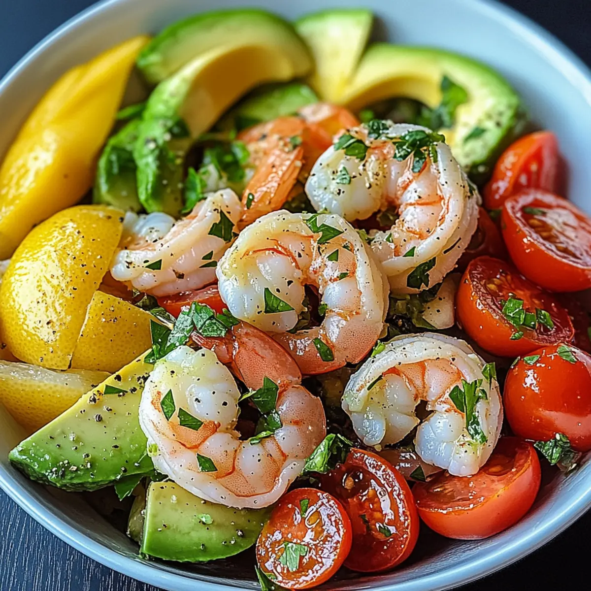 Shrimp Avocado Tomato Salad Recipe for a Refreshing Delight