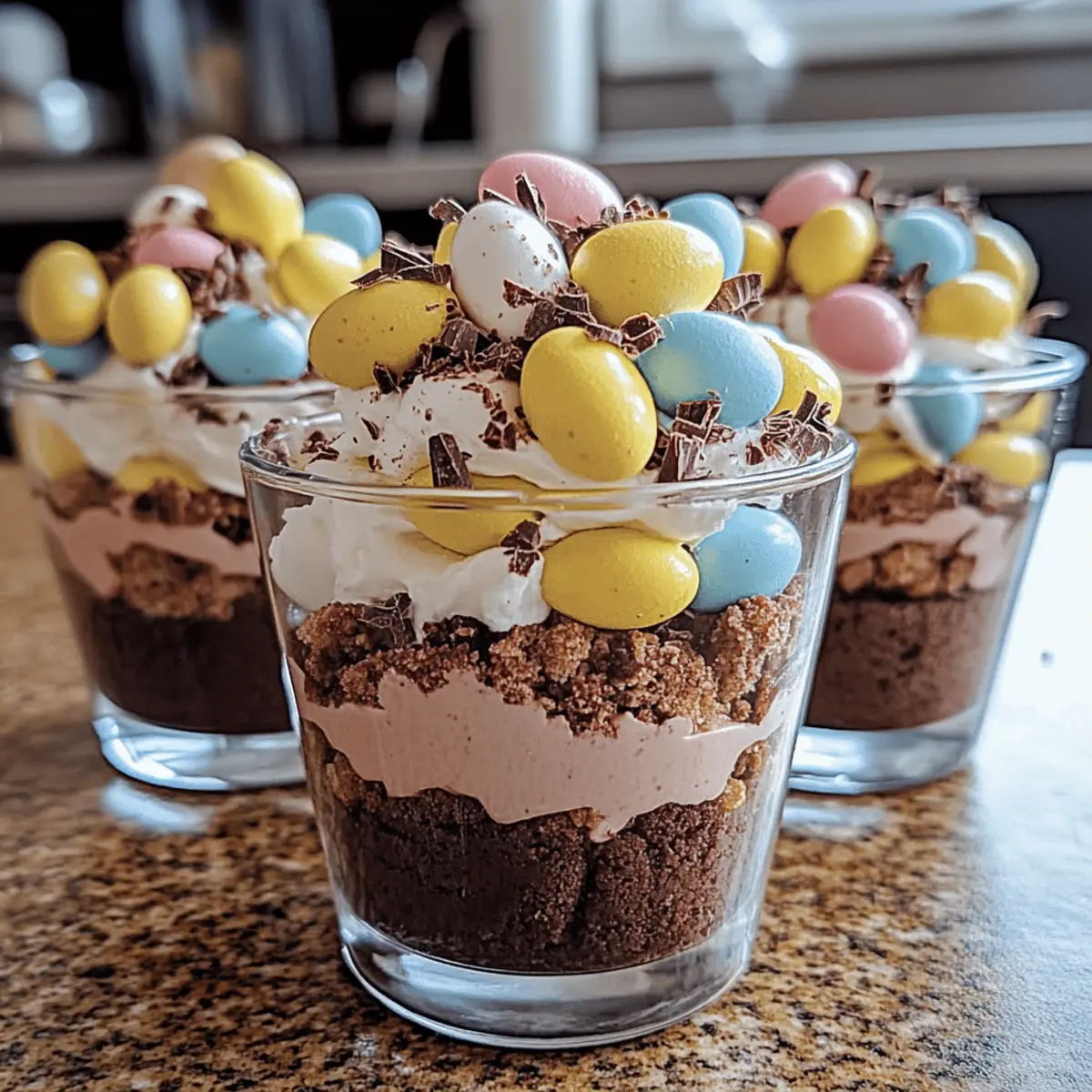 Irresistible Mini Eggs Brownie Parfaits for Sweet Celebrations