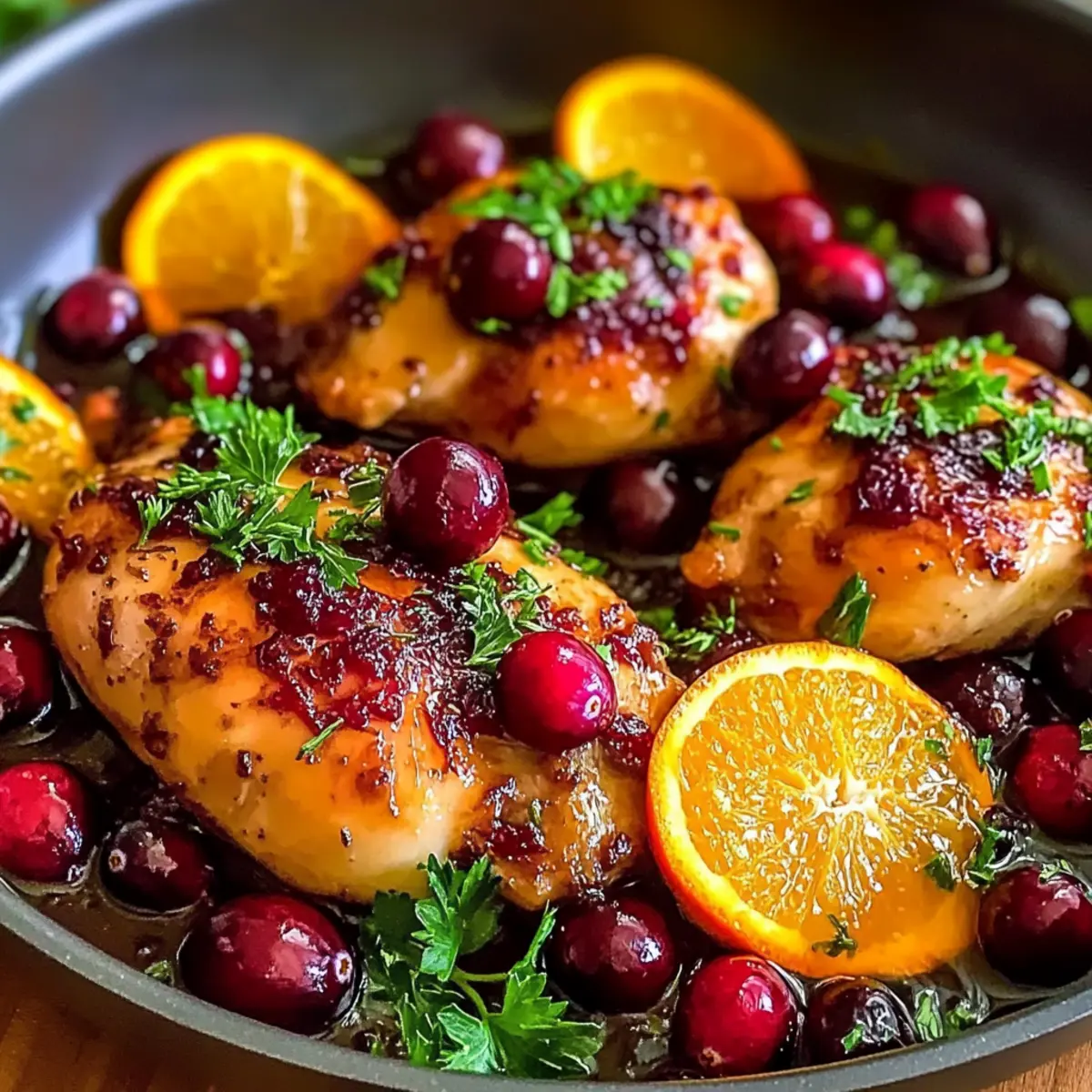 Cranberry Orange Chicken: A Festive One-Pan Wonder