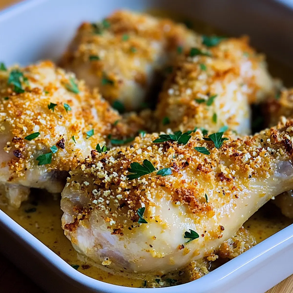 Garlic Parmesan Chicken Legs for a Cozy Family Dinner